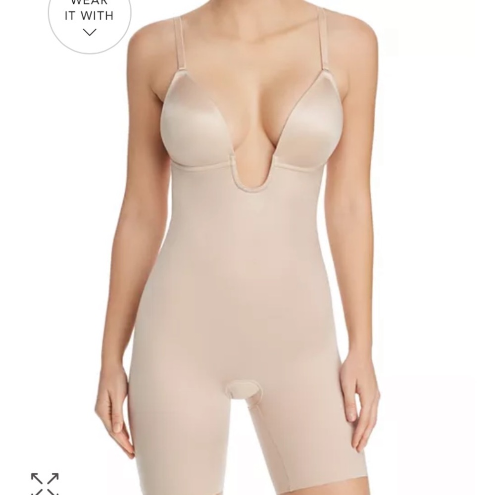 NEW! SPANX Champagne Beige Suit